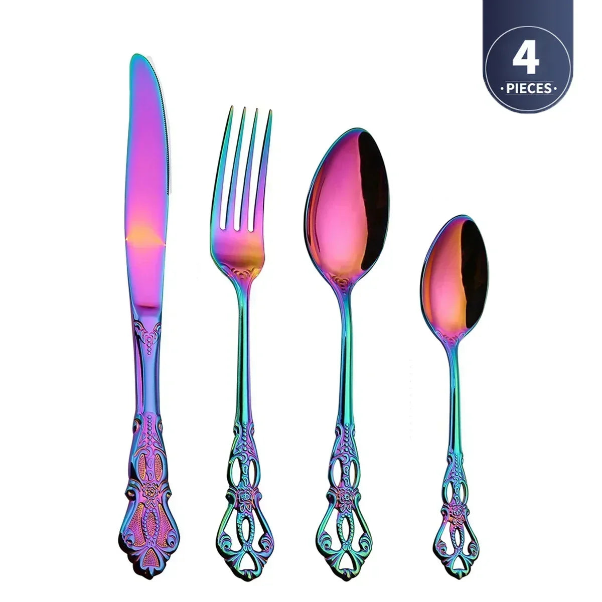 Golden Stainless Steel Cutlery Set