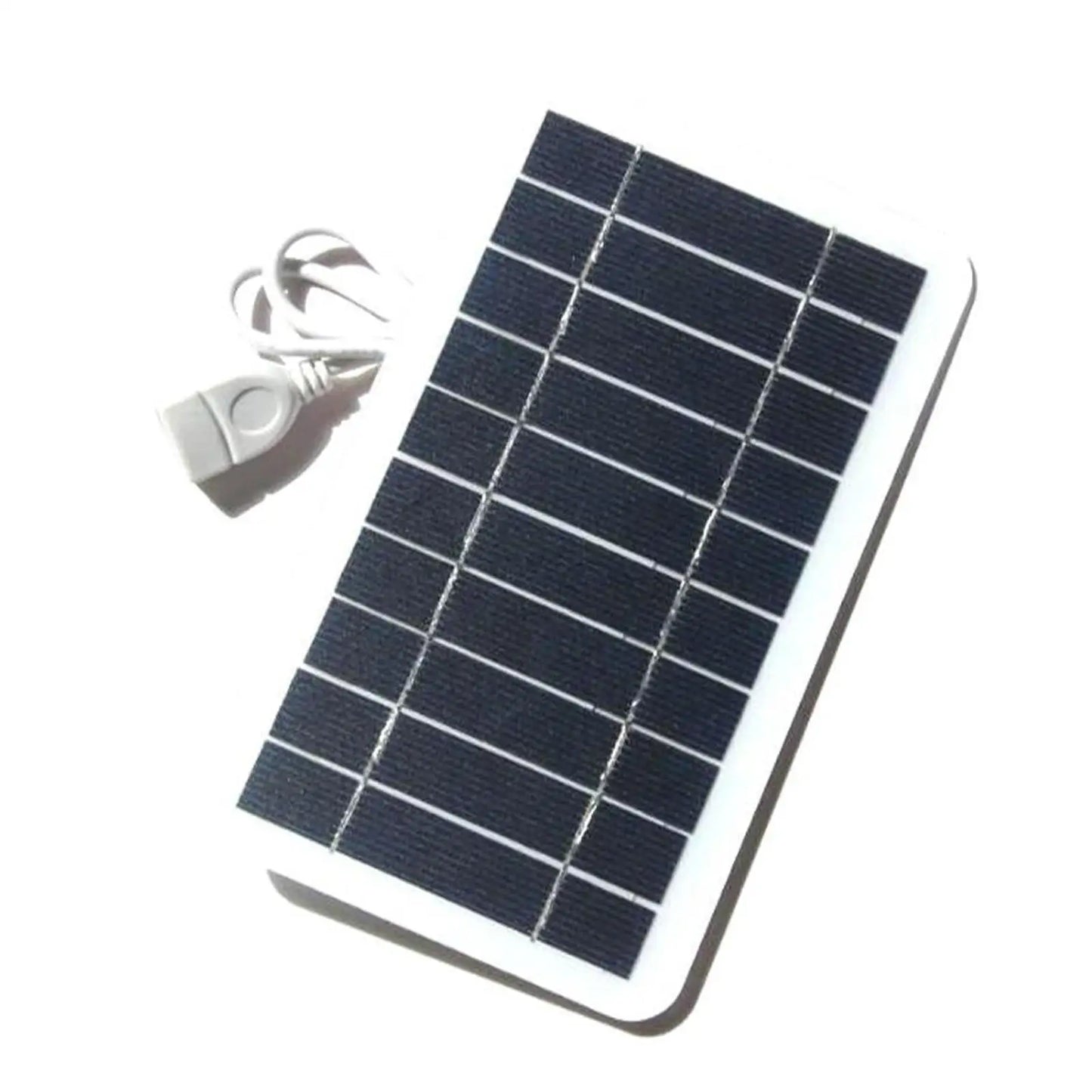 Portable Solar Panel 5V 2W - Safe Charge & Stabilize Battery
