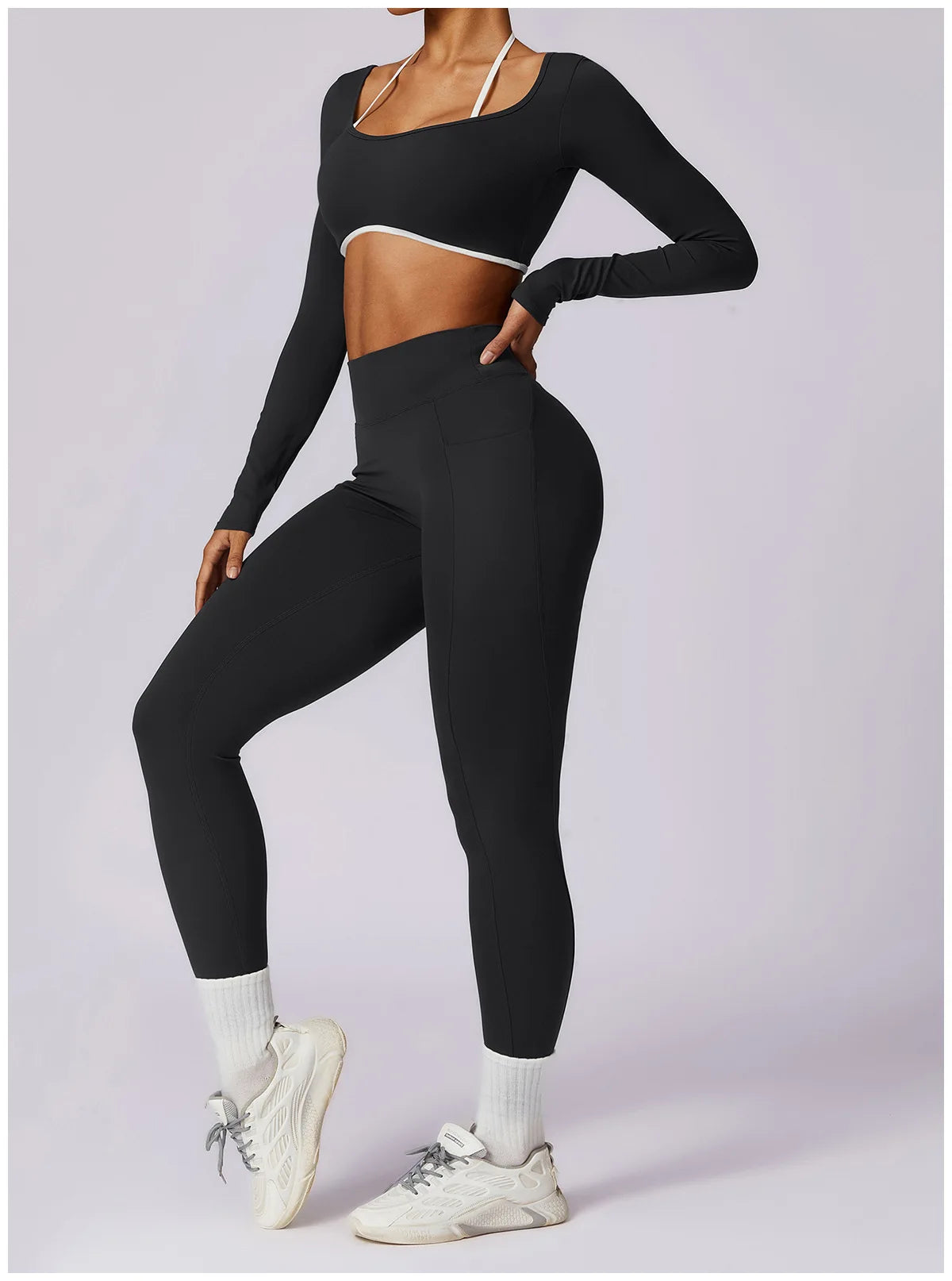 Yoga Set for Women - Sportswear & Workout Clothes - "Martina"