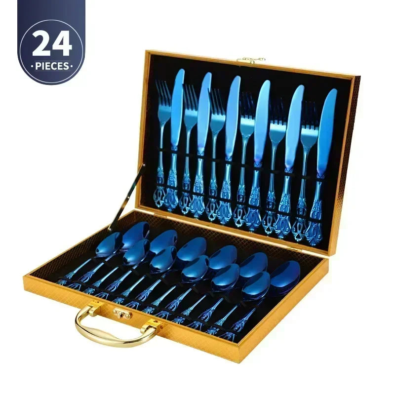 Golden Stainless Steel Cutlery Set