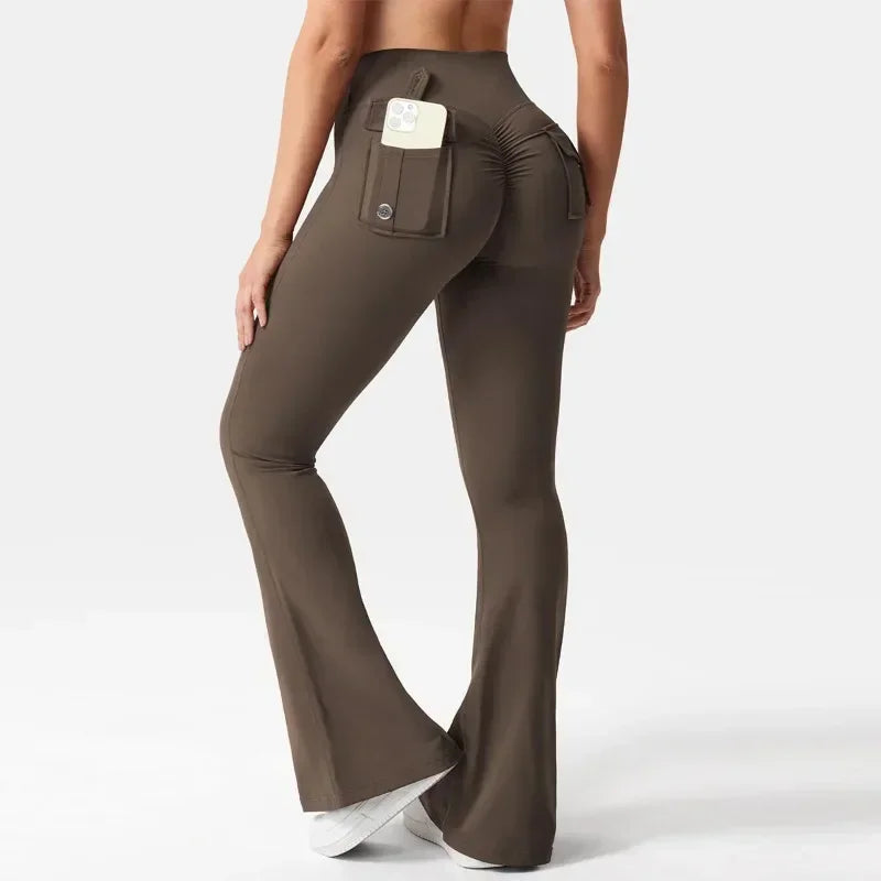 Fitness Yoga Leggings with Pockets - "Indiya"