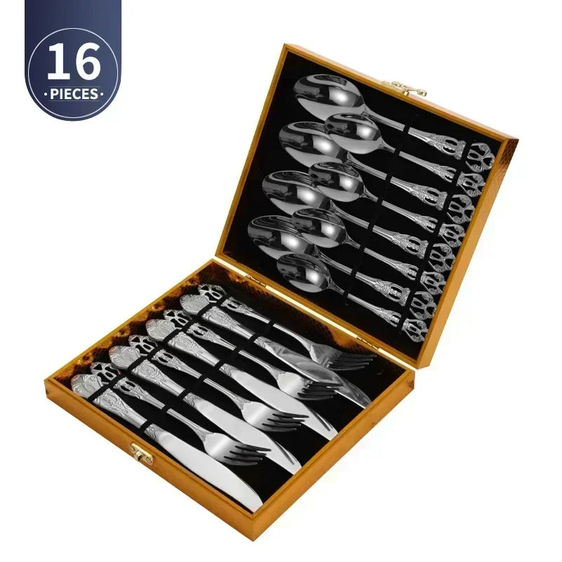 Golden Stainless Steel Cutlery Set