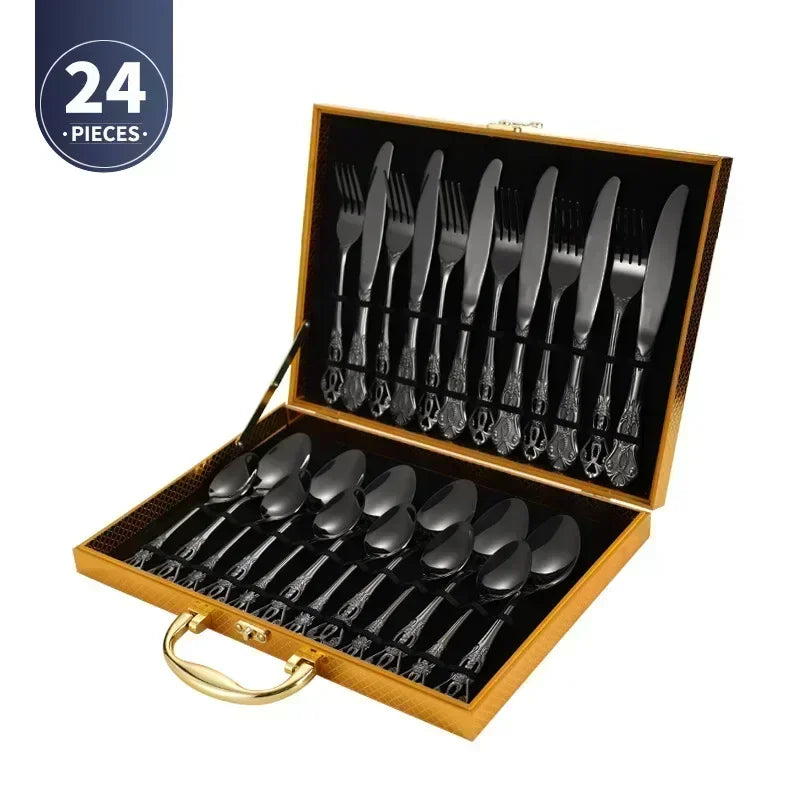 Golden Stainless Steel Cutlery Set