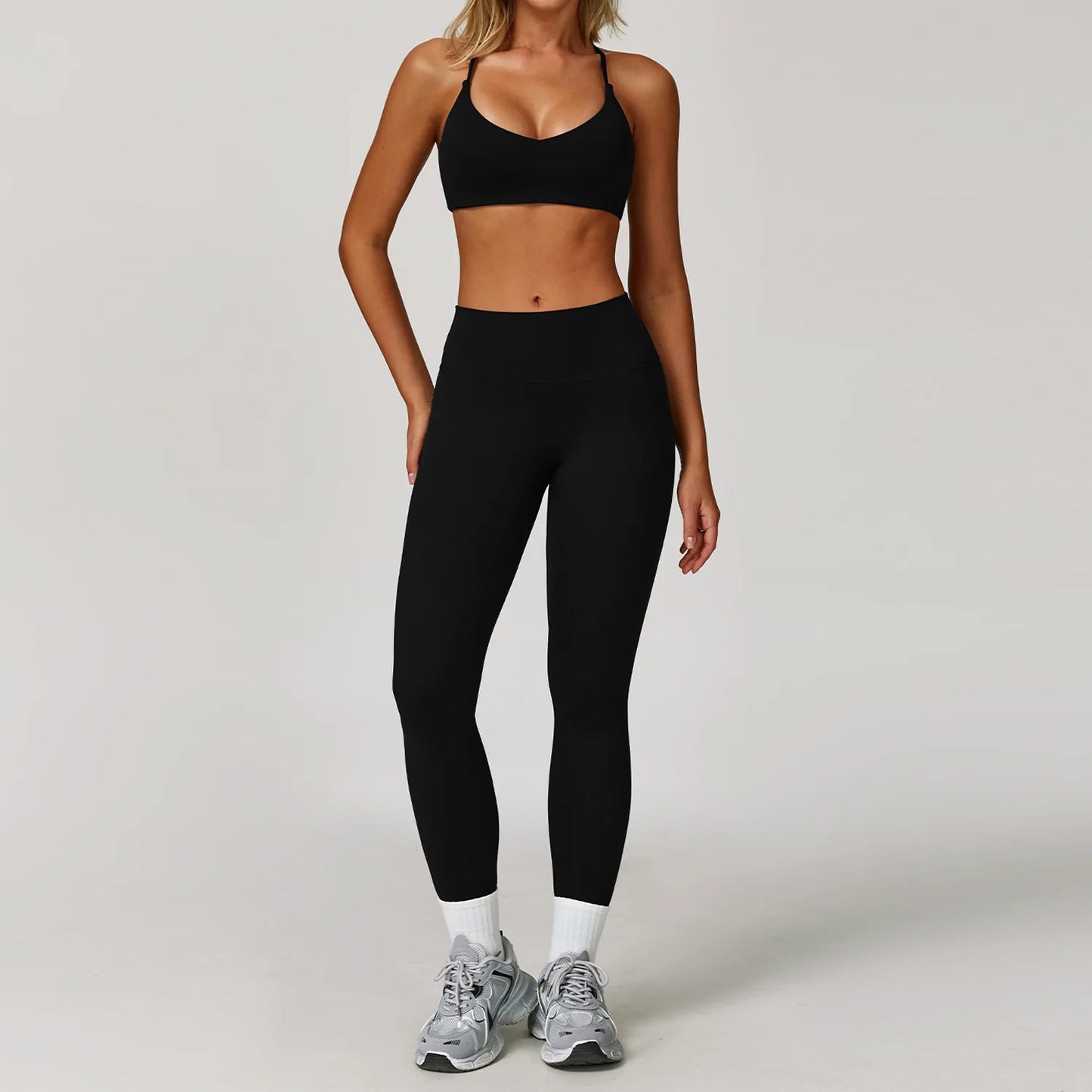 Yoga Set for Women - Sportswear - Gym Set - Workout Clothes - "Thank you, next"