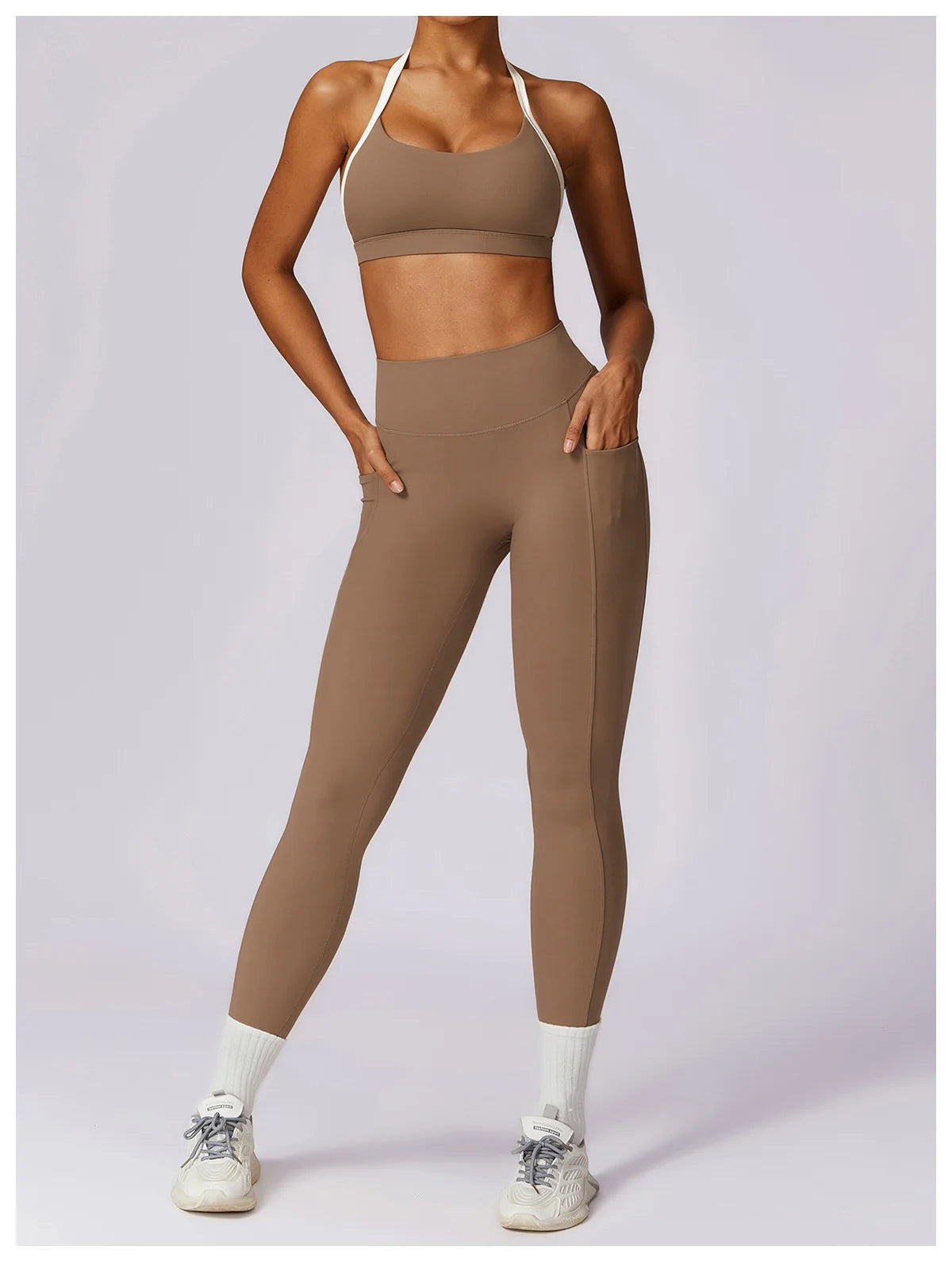 Yoga Set for Women - Sportswear & Workout Clothes - "Martina"