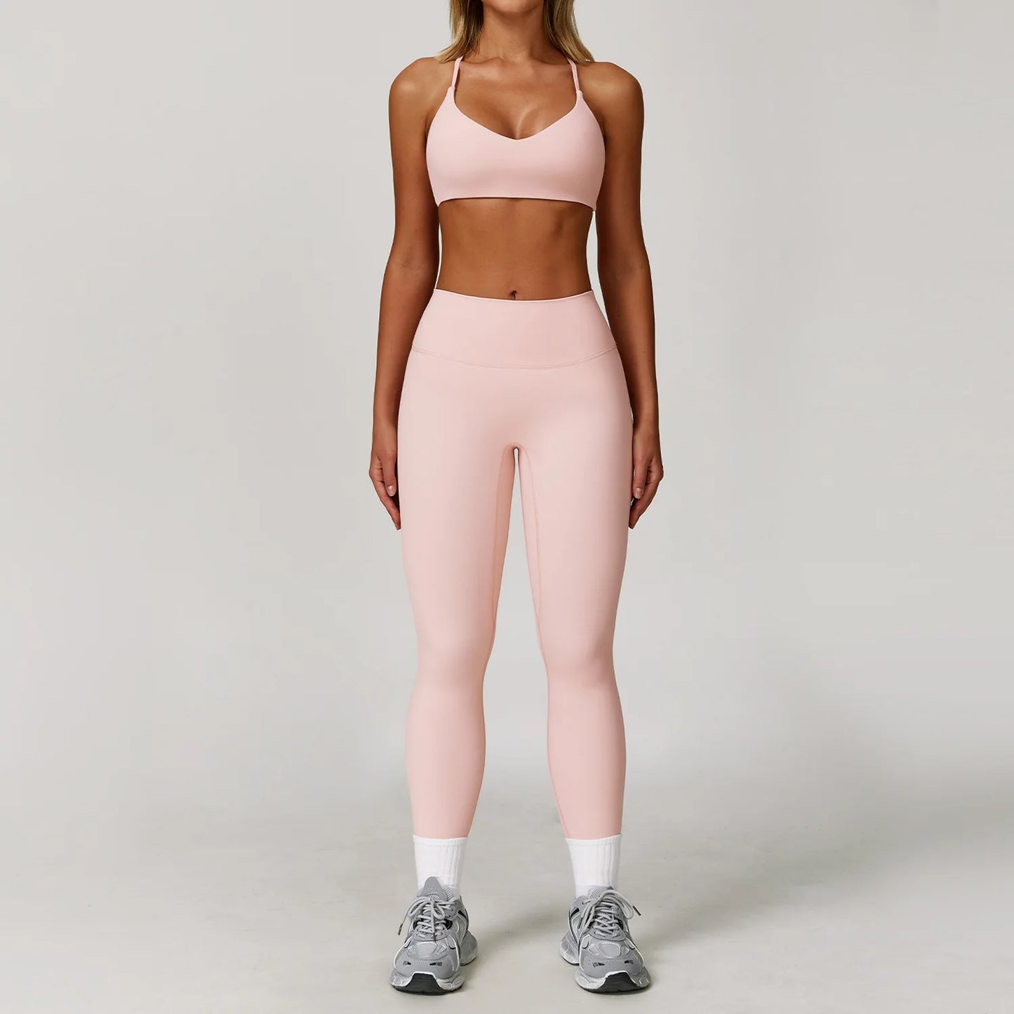 Yoga Set for Women - Sportswear - Gym Set - Workout Clothes - "Thank you, next"