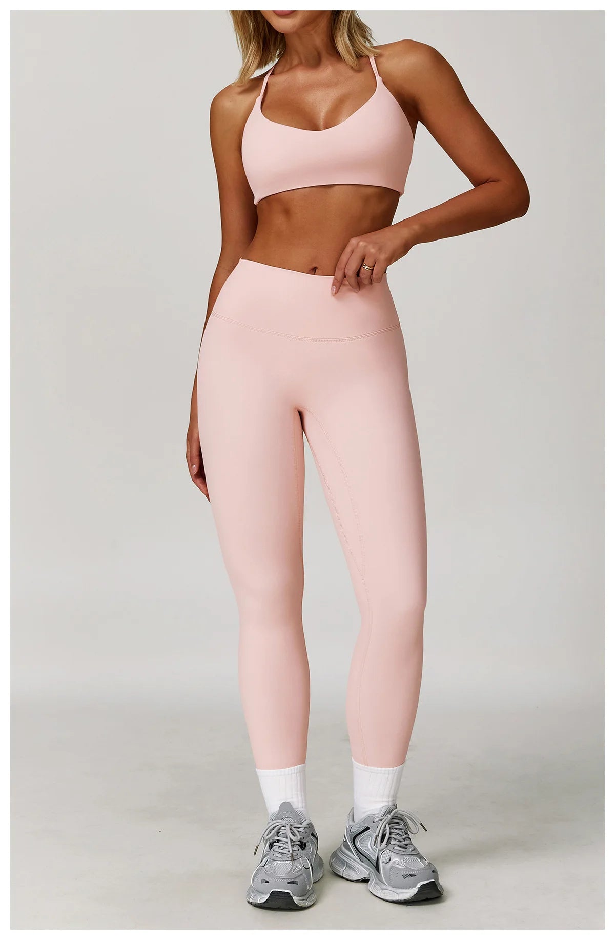Yoga Set for Women - Sportswear - Gym Set - Workout Clothes - "Thank you, next"