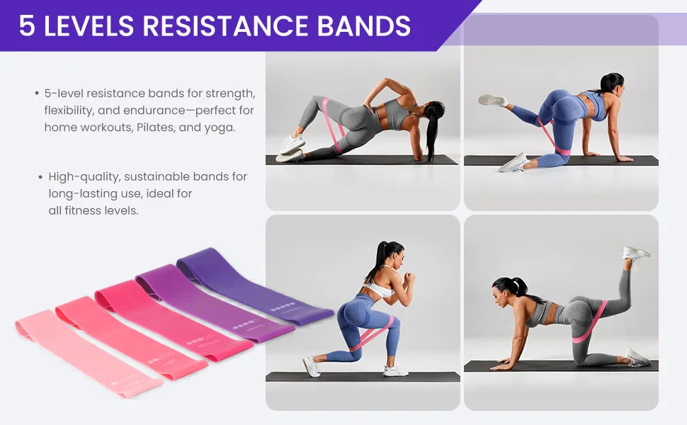 Pilates Ball Set & Resistance Bands