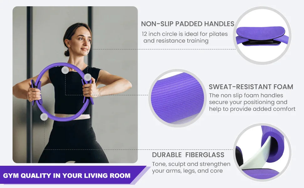 Pilates Ball Set & Resistance Bands