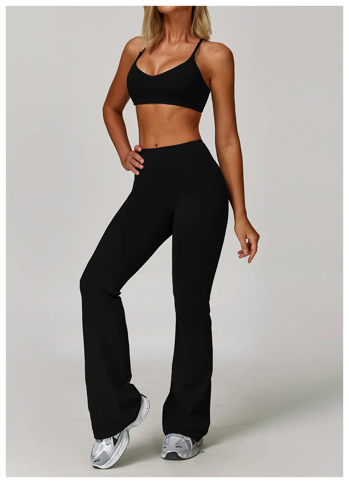 Yoga Set for Women - Sportswear - Gym Set - Workout Clothes - "Thank you, next"