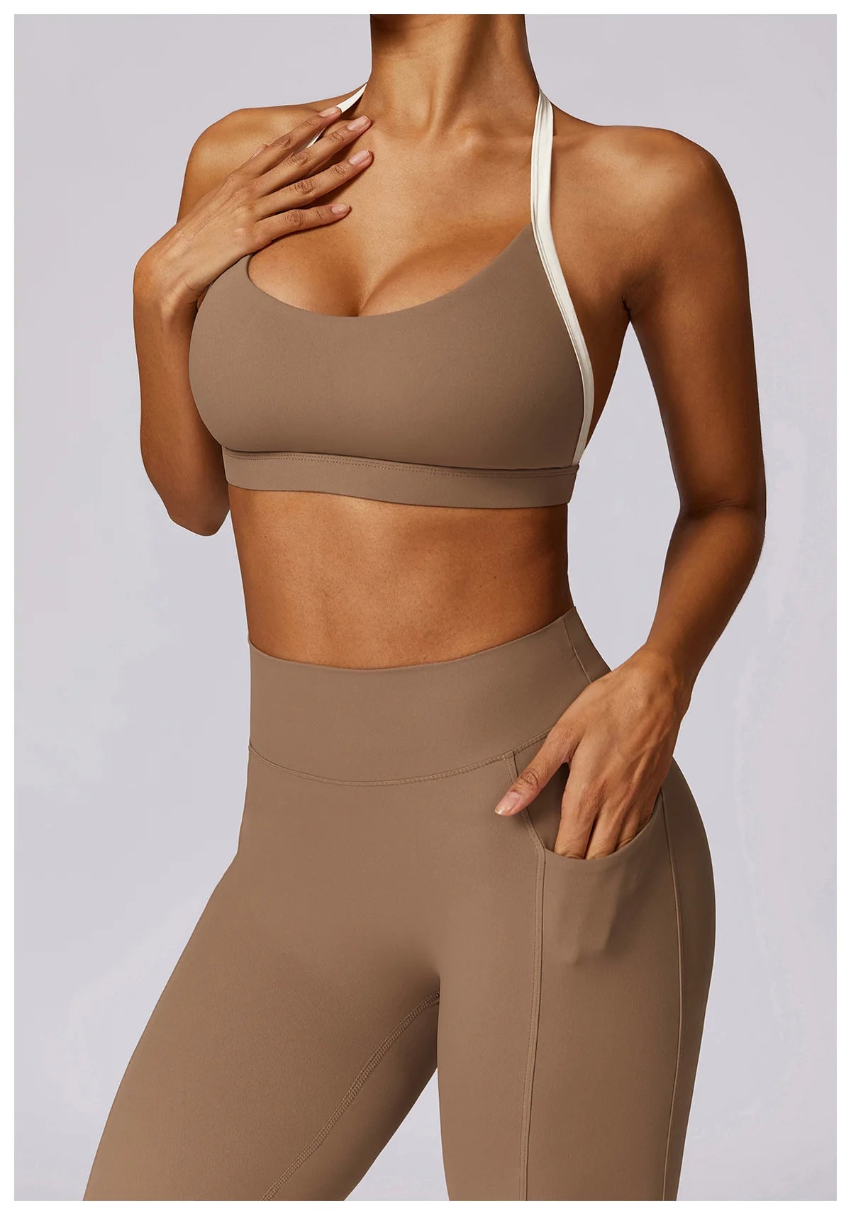 Yoga Set for Women - Sportswear & Workout Clothes - "Martina"
