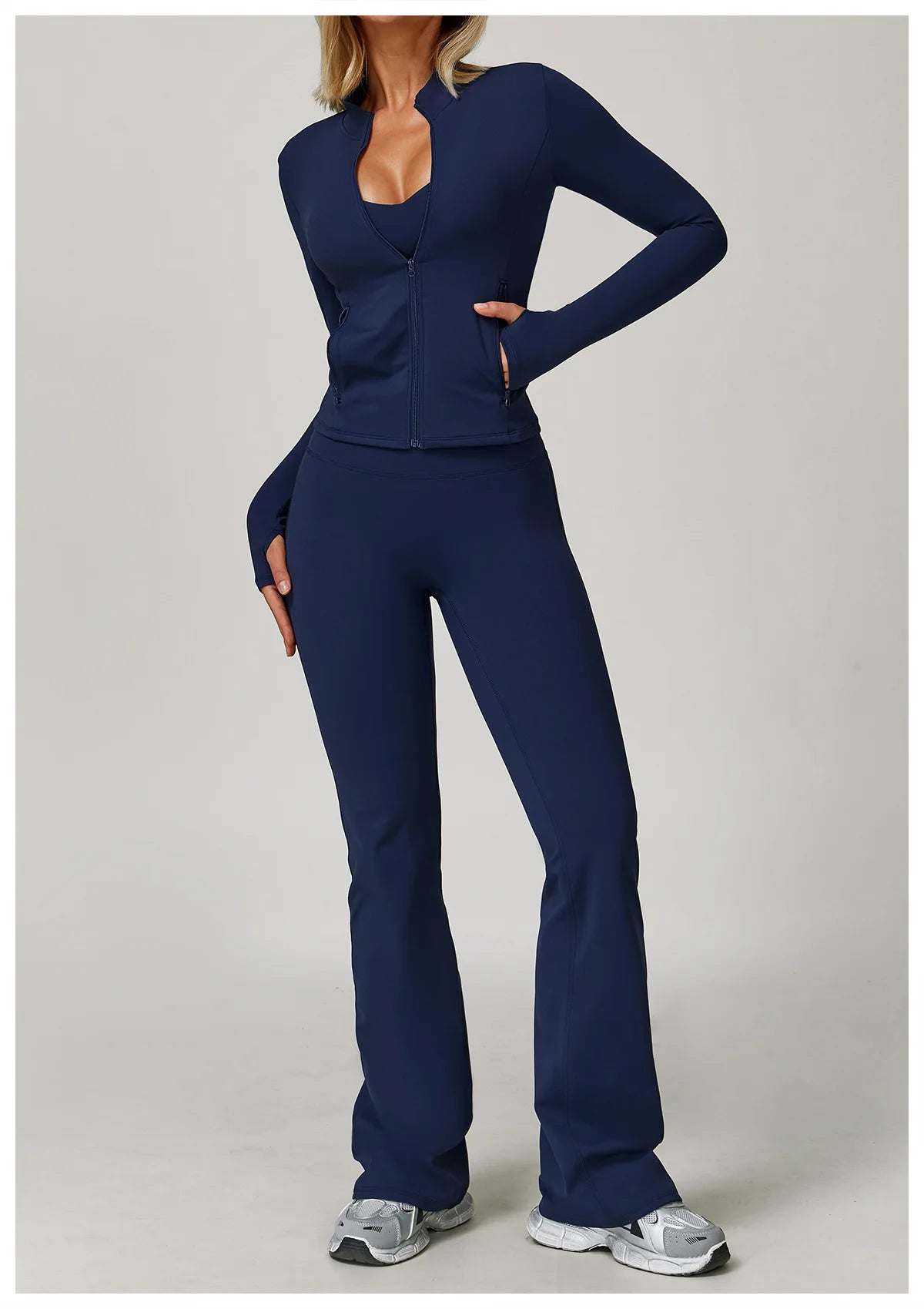 Yoga Set for Women - Sportswear - Gym Set - Workout Clothes - "Thank you, next"