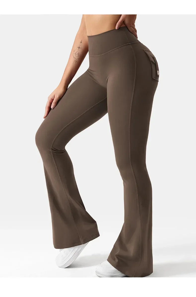 Fitness Yoga Leggings with Pockets - "Indiya"