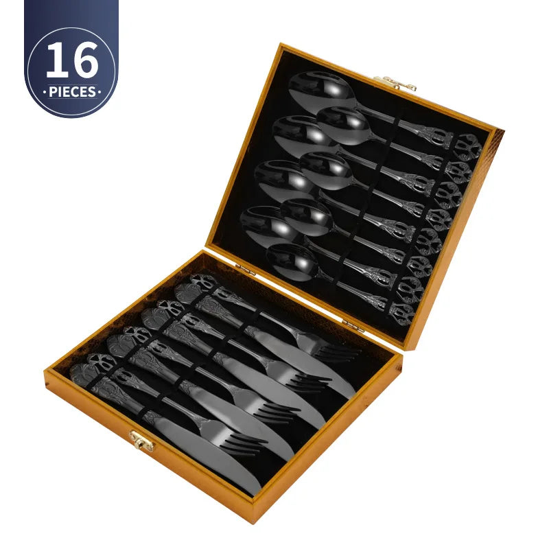 Golden Stainless Steel Cutlery Set