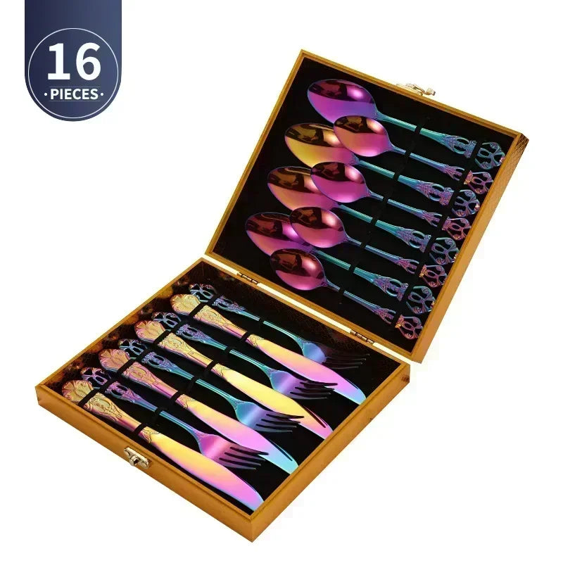 Golden Stainless Steel Cutlery Set