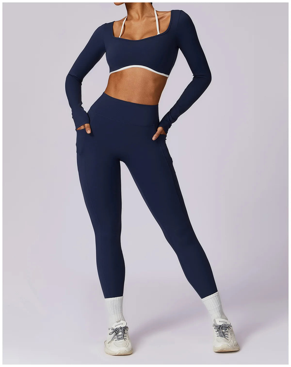 Yoga Set for Women - Sportswear & Workout Clothes - "Martina"