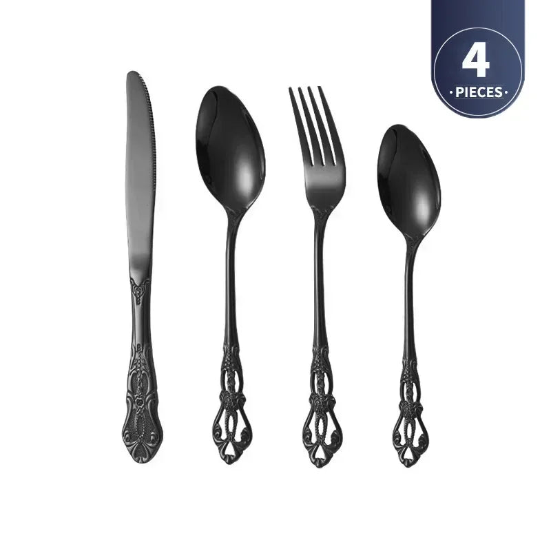 Golden Stainless Steel Cutlery Set
