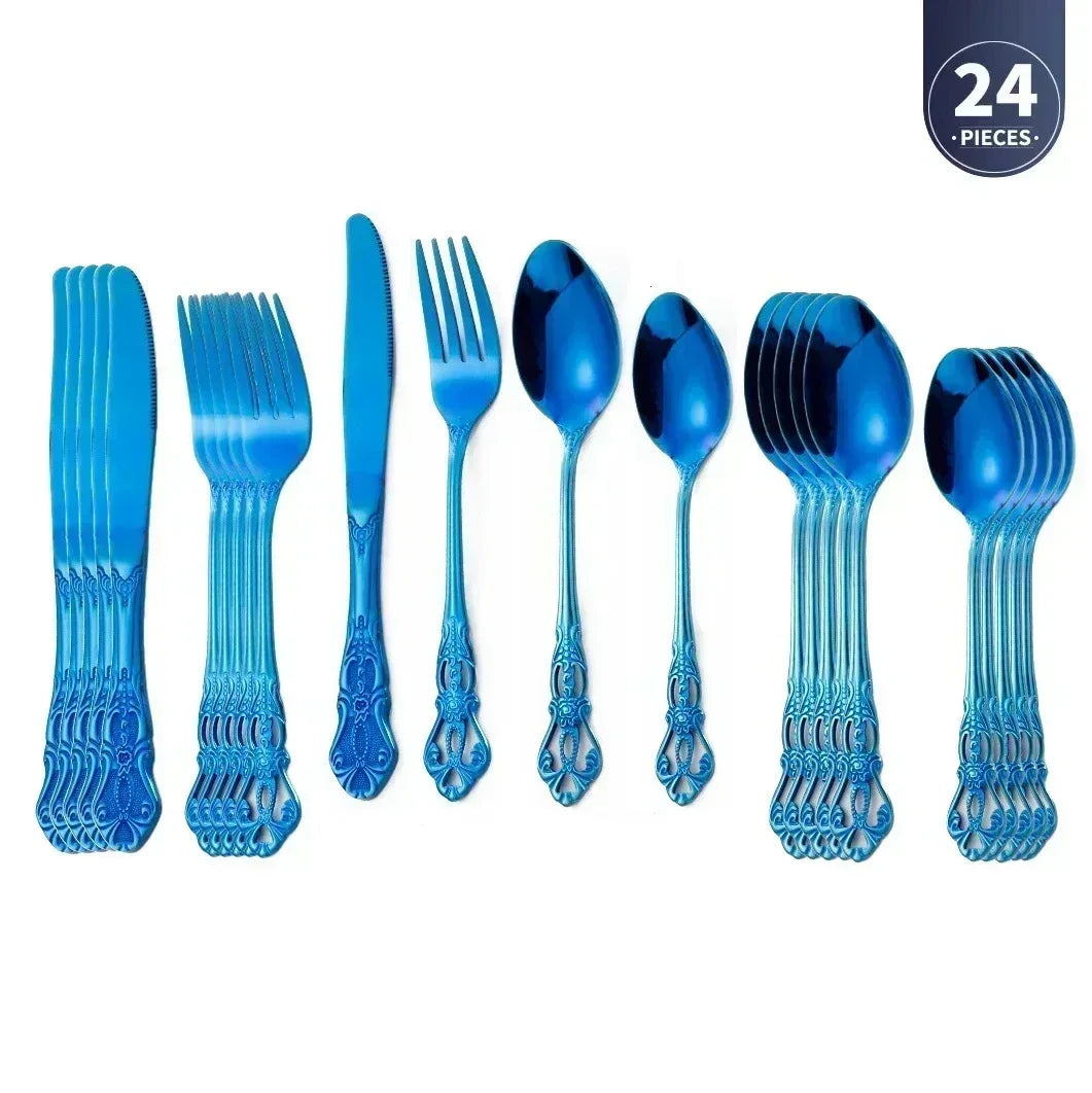 Golden Stainless Steel Cutlery Set