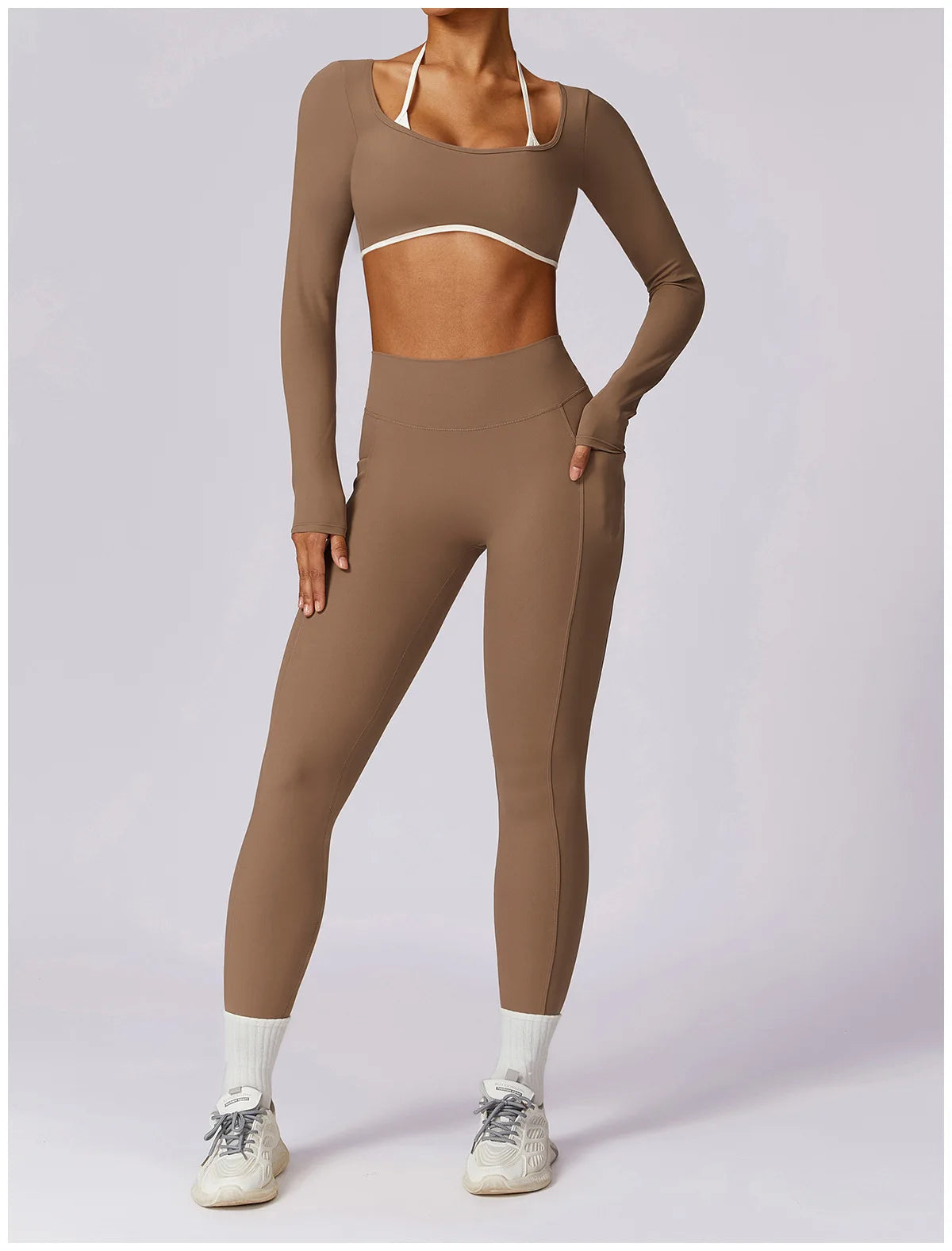 Yoga Set for Women - Sportswear & Workout Clothes - "Martina"