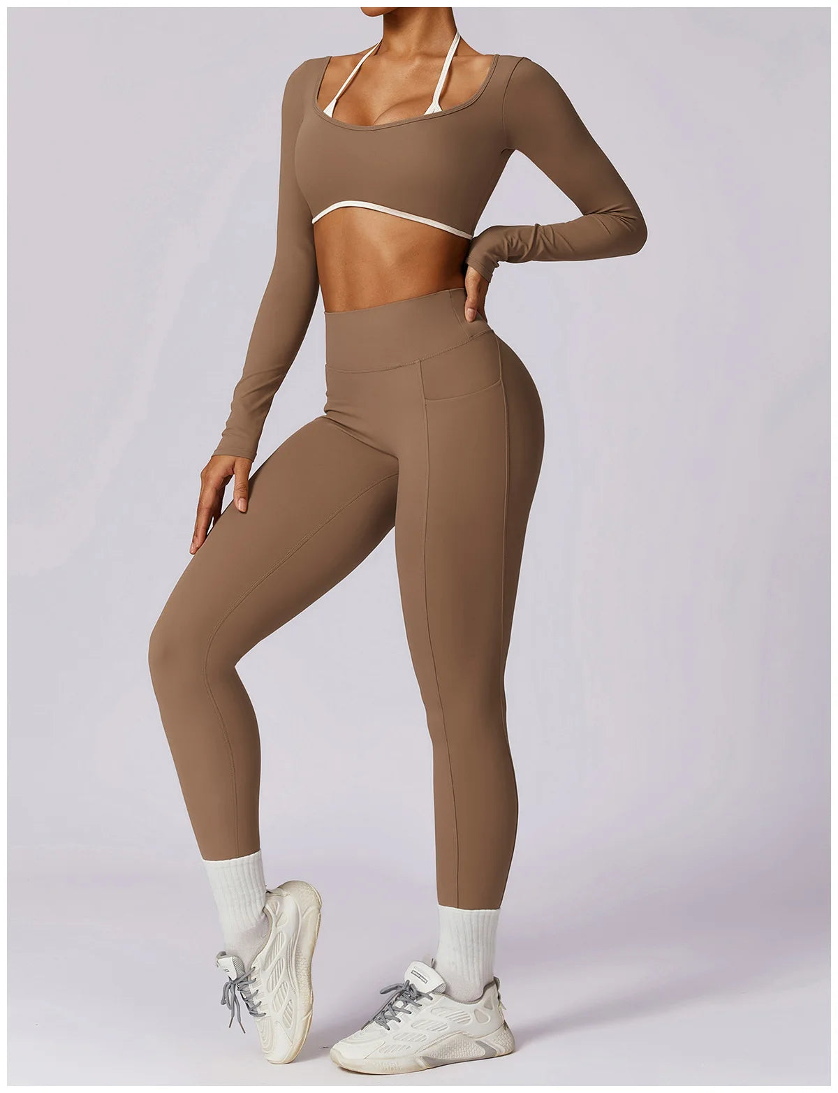 Yoga Set for Women - Sportswear & Workout Clothes - "Martina"