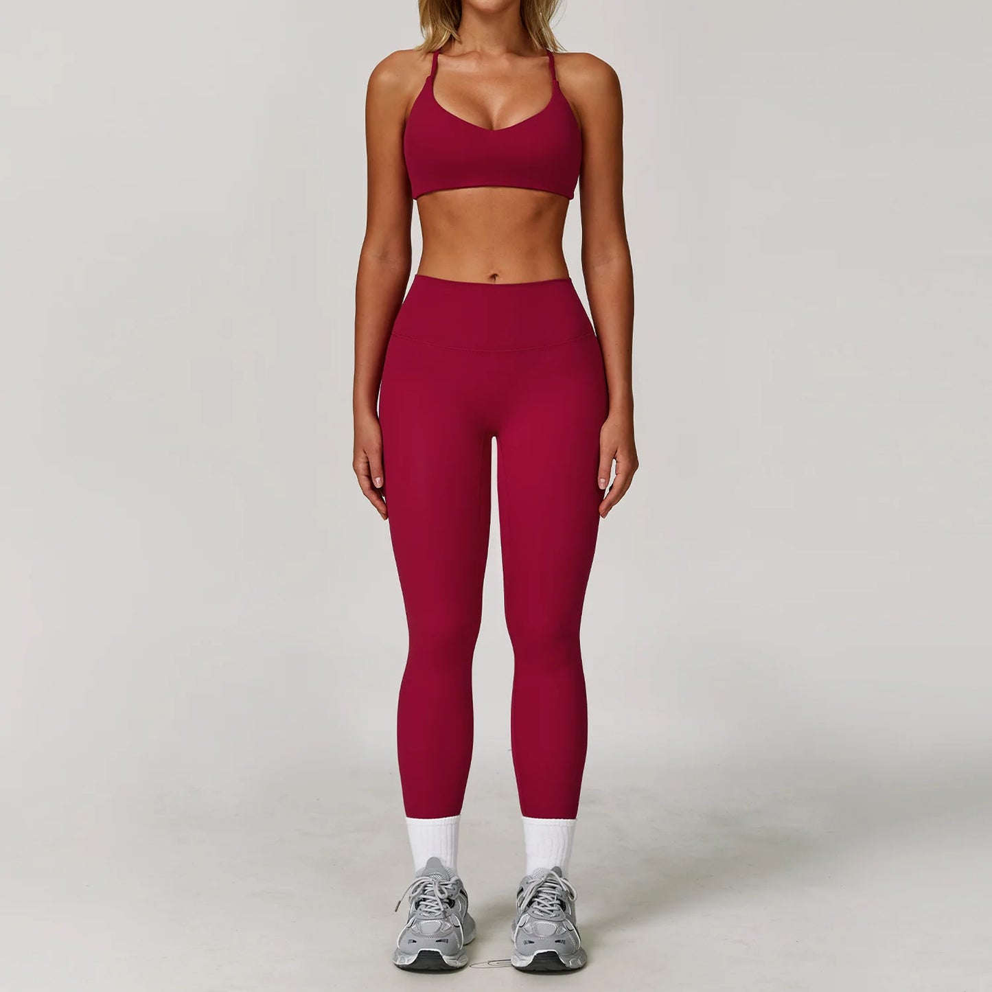 Yoga Set for Women - Sportswear - Gym Set - Workout Clothes - "Thank you, next"