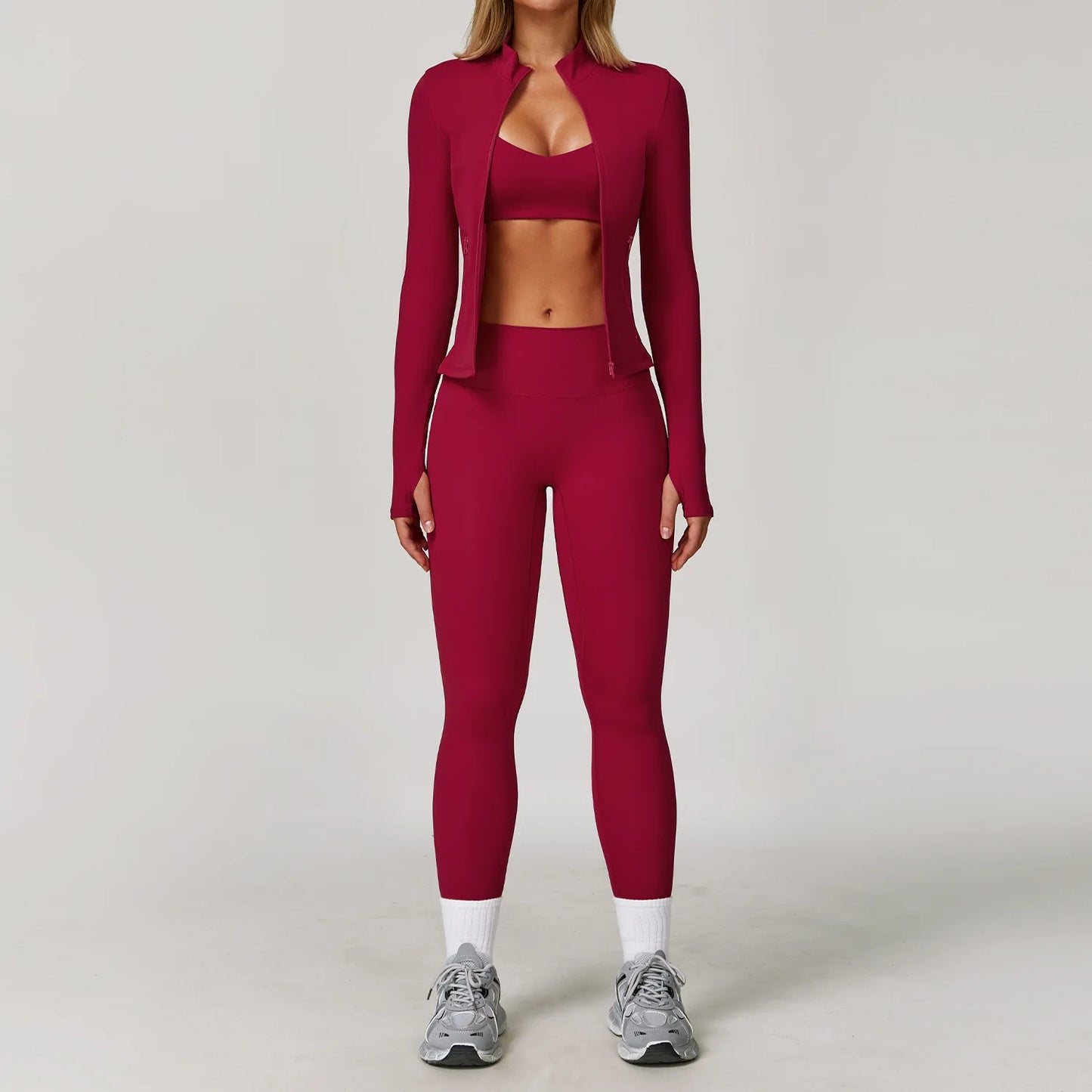 Yoga Set for Women - Sportswear - Gym Set - Workout Clothes - "Thank you, next"
