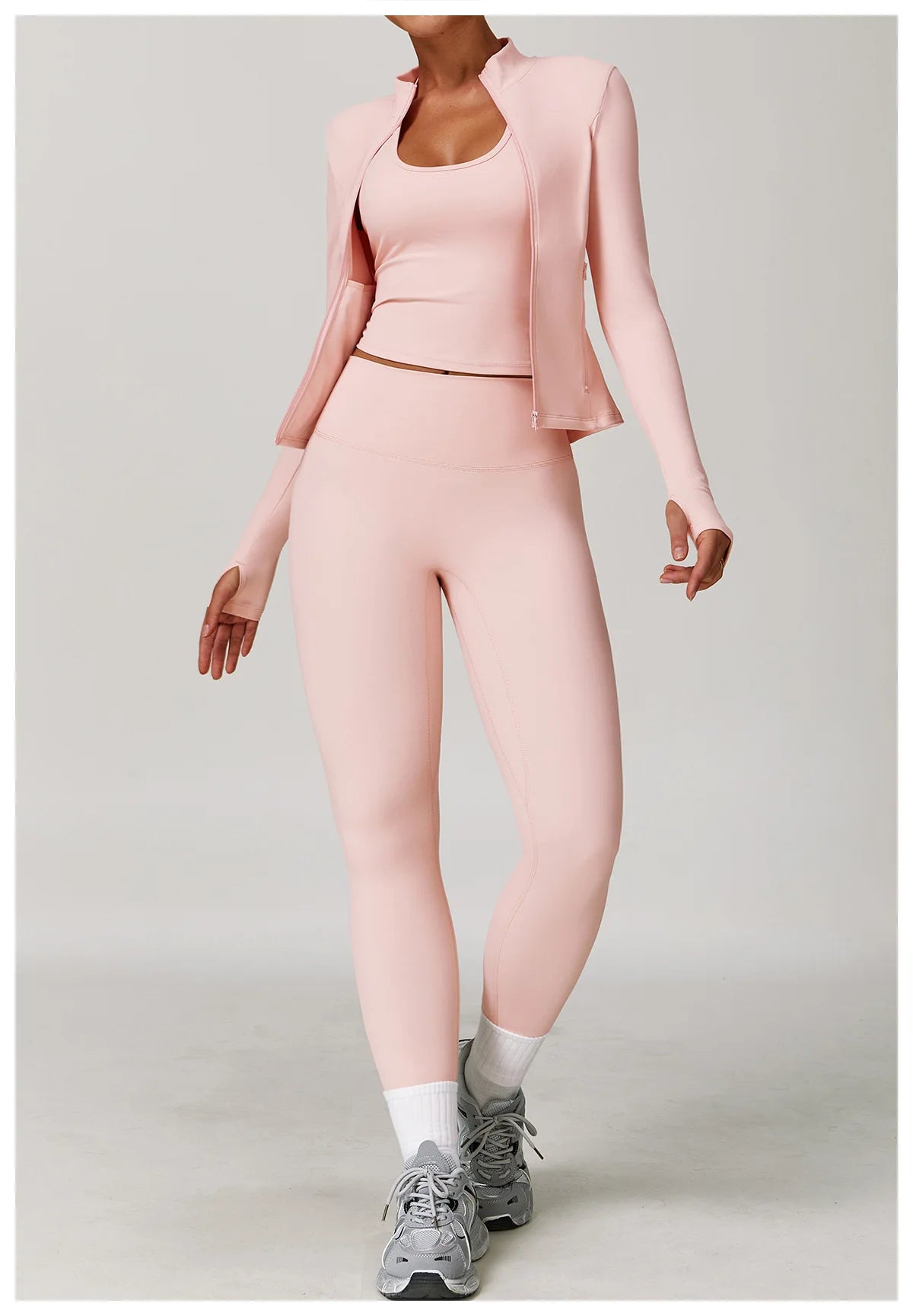 Yoga Set for Women - Sportswear - Gym Set - Workout Clothes - "Thank you, next"