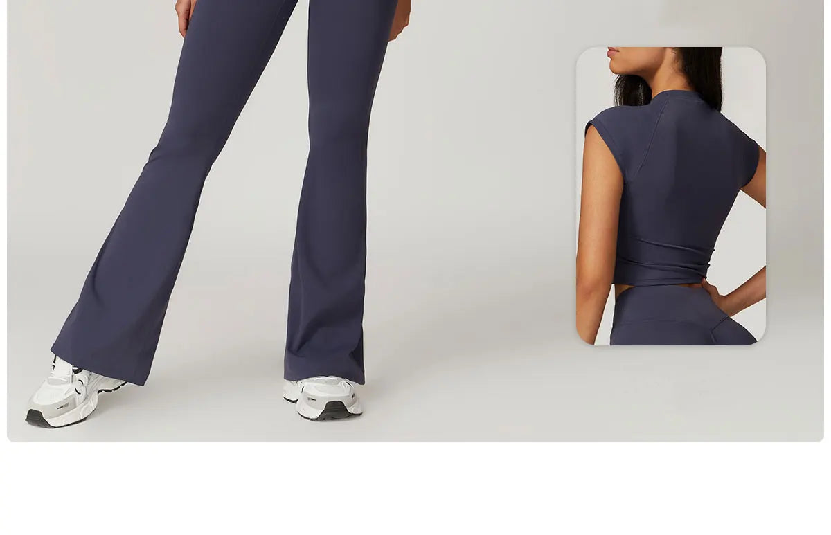 Flare Leggings Yoga Pants - "Diana"