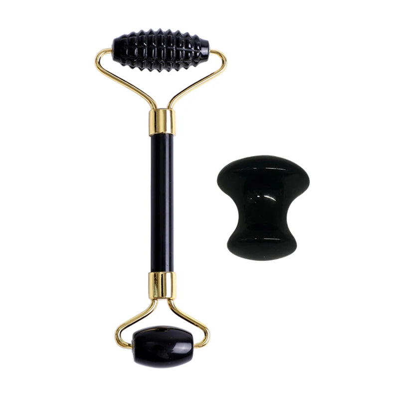 Obsidian Jade Face Roller