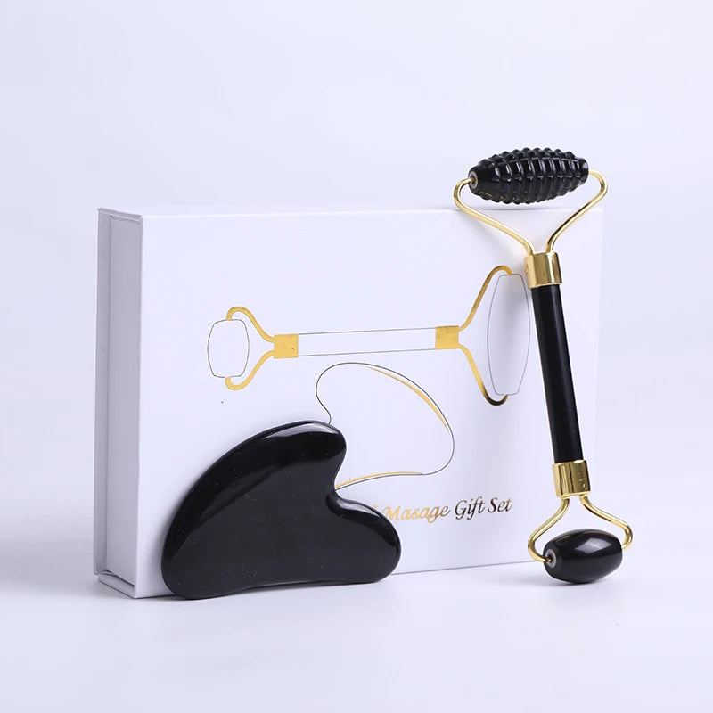 Obsidian Jade Face Roller