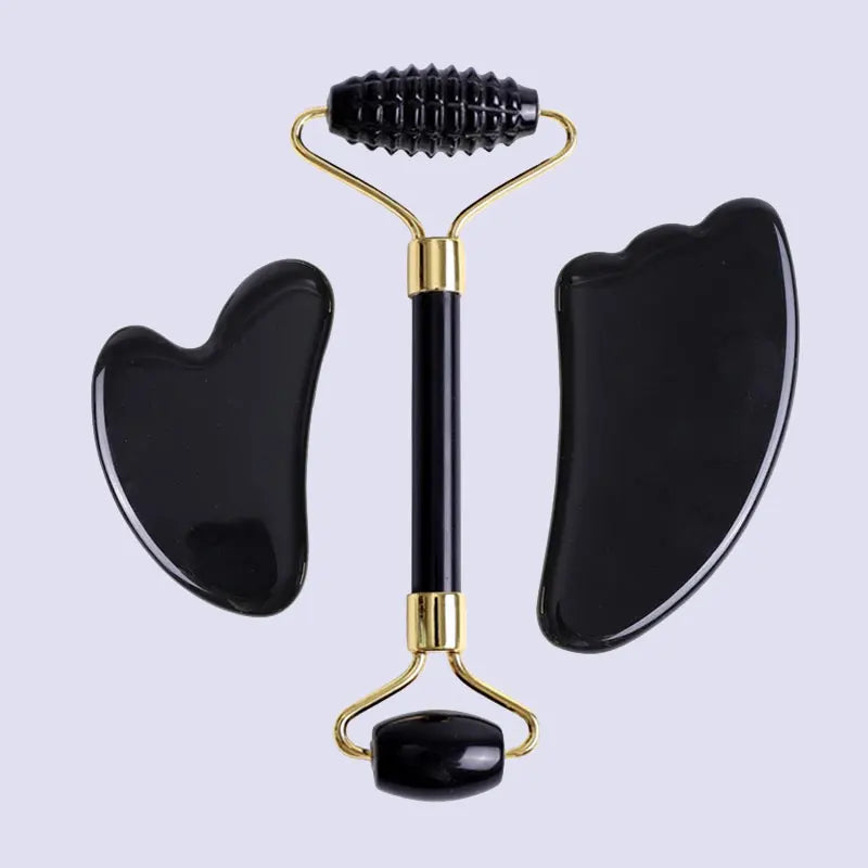 Obsidian Jade Face Roller