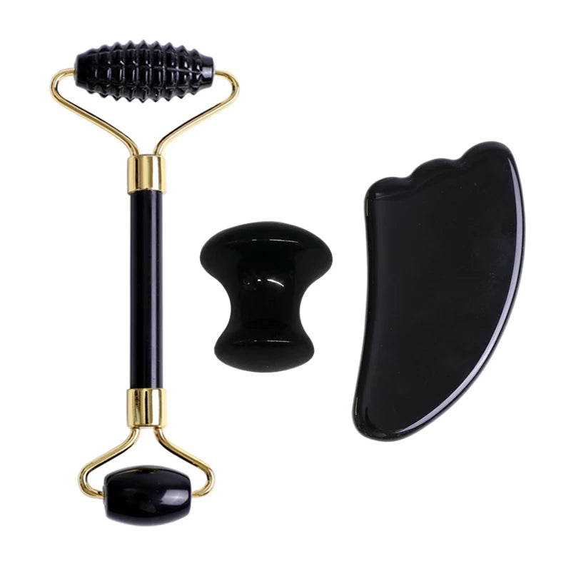 Obsidian Jade Face Roller