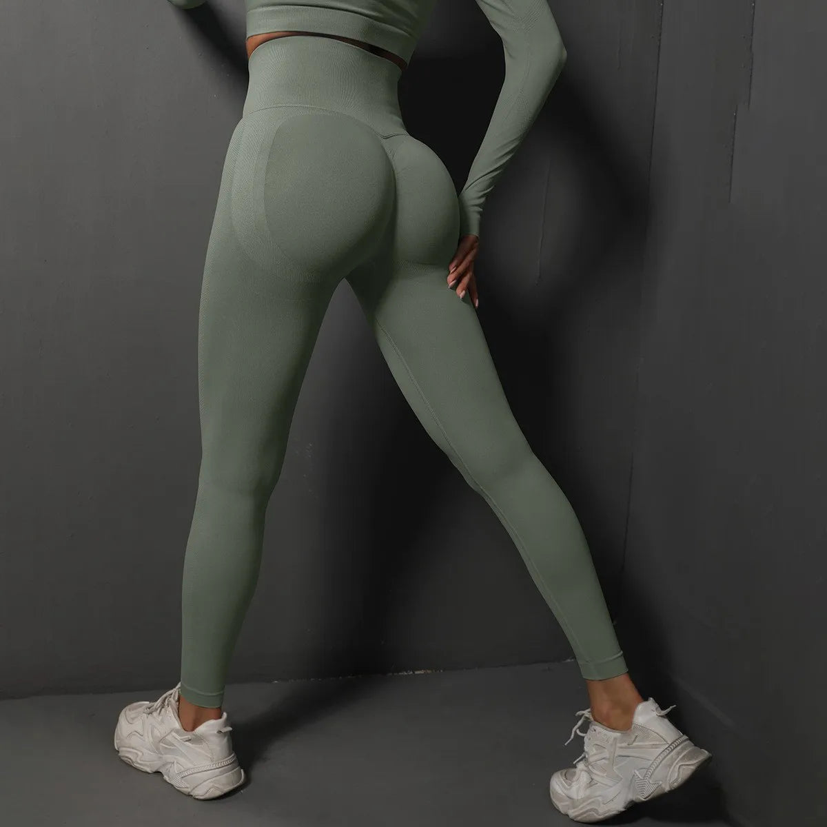 High Waist Yoga Leggings - "Try me"