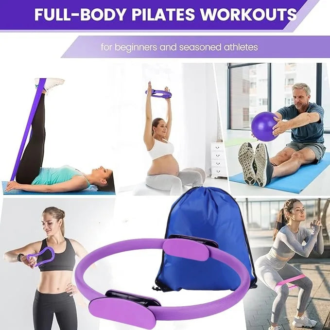 Pilates Ball Set & Resistance Bands