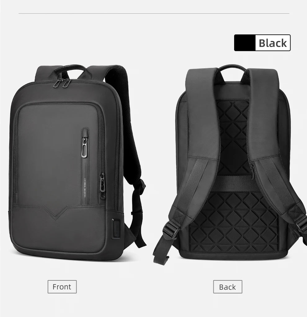 Waterproof Business Backpack for Men - 15.6 Inch Laptop Bag