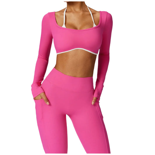 Yoga Set for Women - Sportswear & Workout Clothes - "Martina"