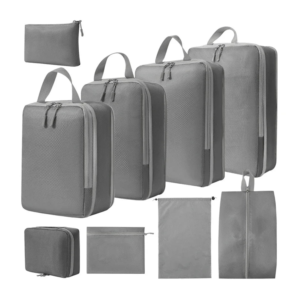 Travel Packing Cubes - 9pcs/set