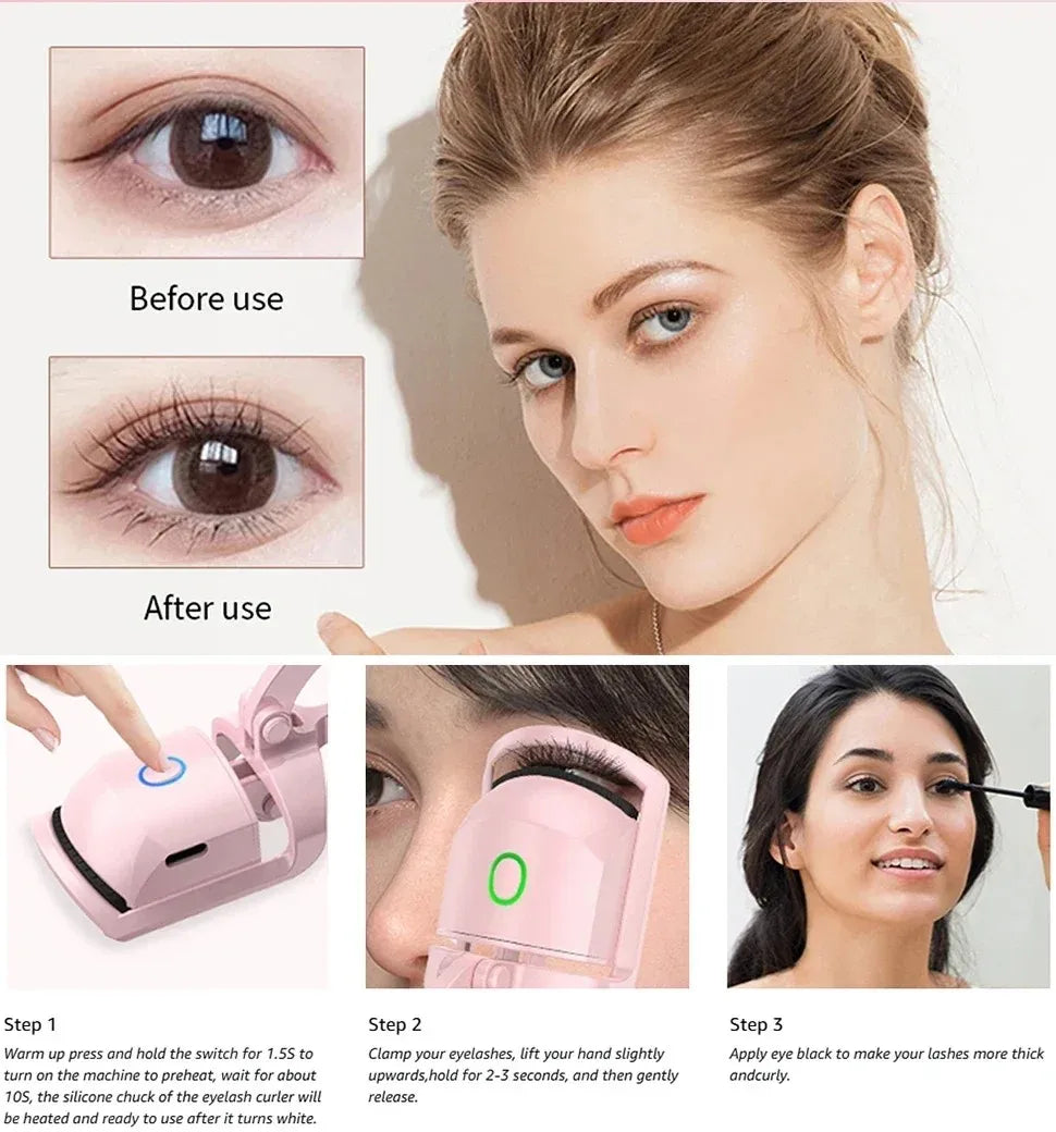 Portable Electric Eyelash Curler