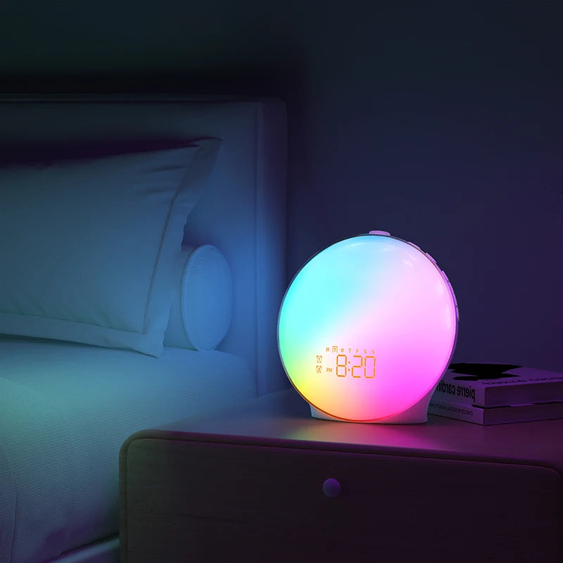 Wake Up Light Alarm Clock - Sunrise/Sunset Simulation