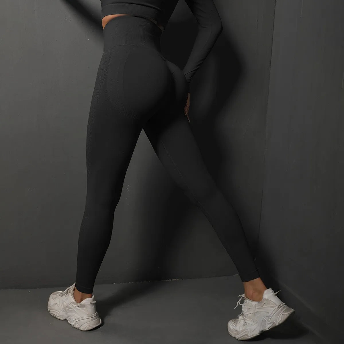 High Waist Yoga Leggings - "Try me"