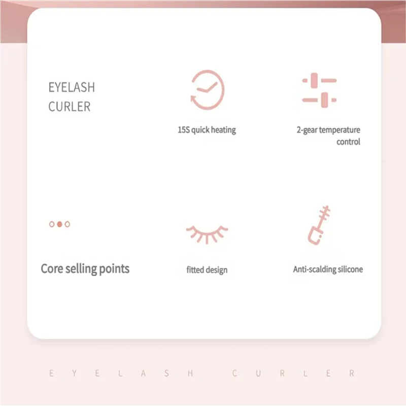 Portable Electric Eyelash Curler