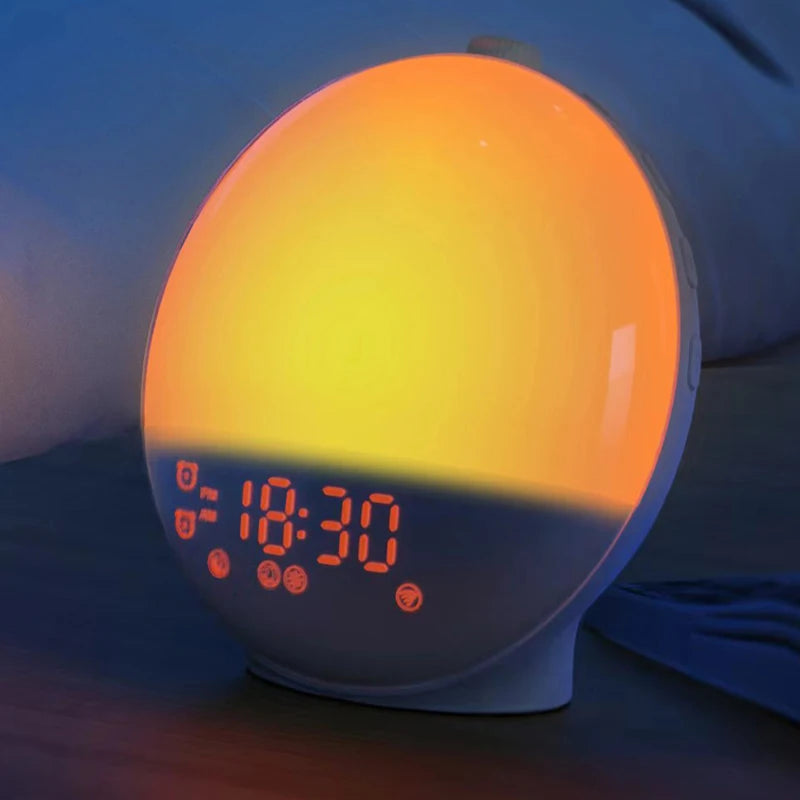 Wake Up Light Alarm Clock - Sunrise/Sunset Simulation