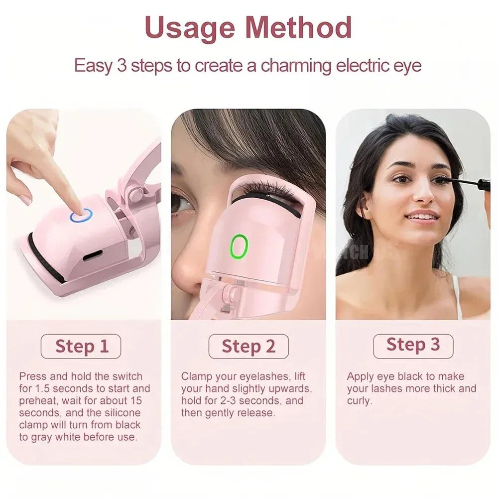 Portable Electric Eyelash Curler