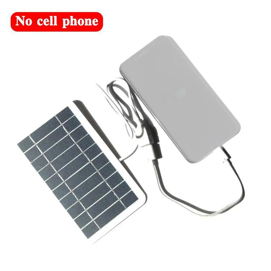 Portable Solar Panel 5V 2W - Safe Charge & Stabilize Battery