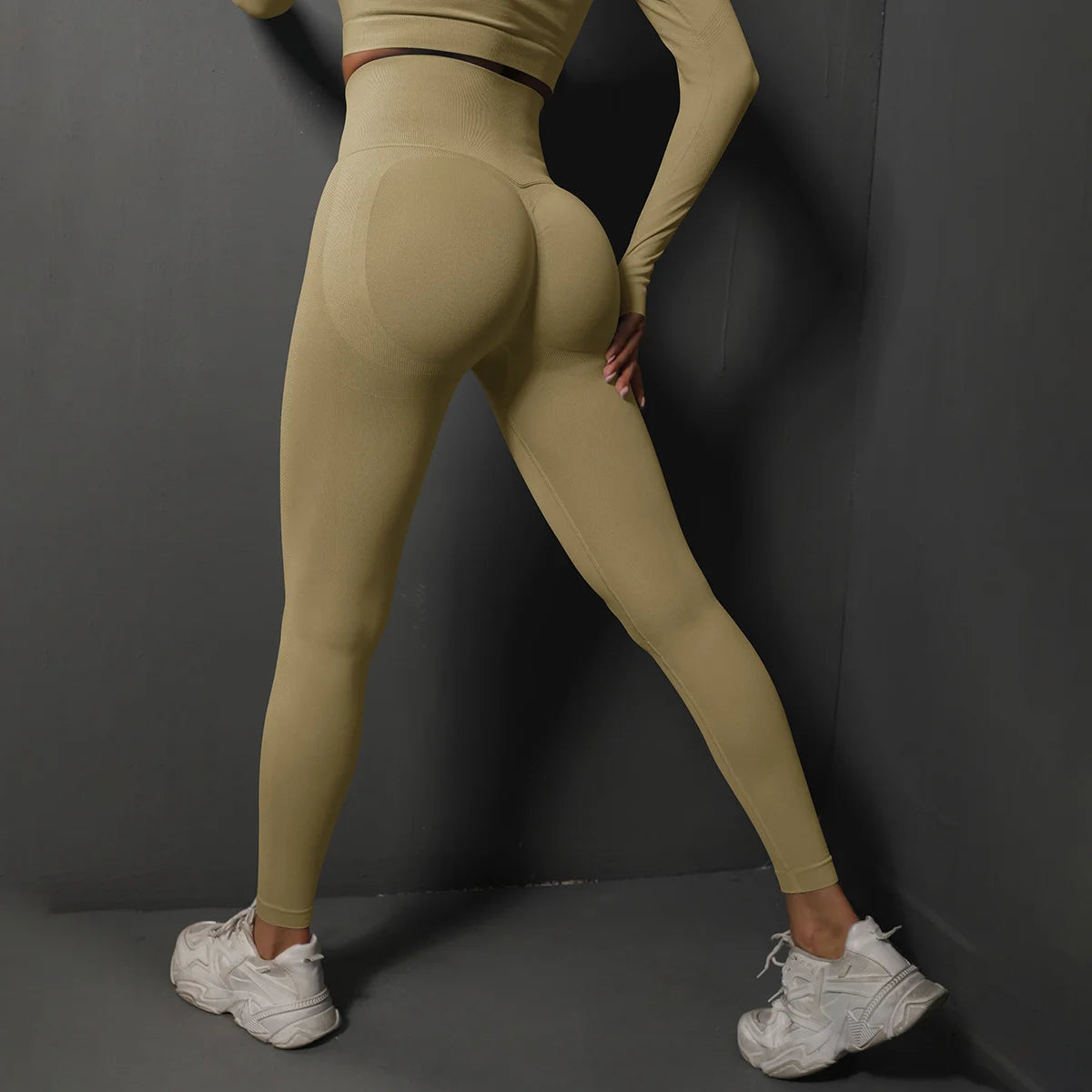 High Waist Yoga Leggings - "Try me"