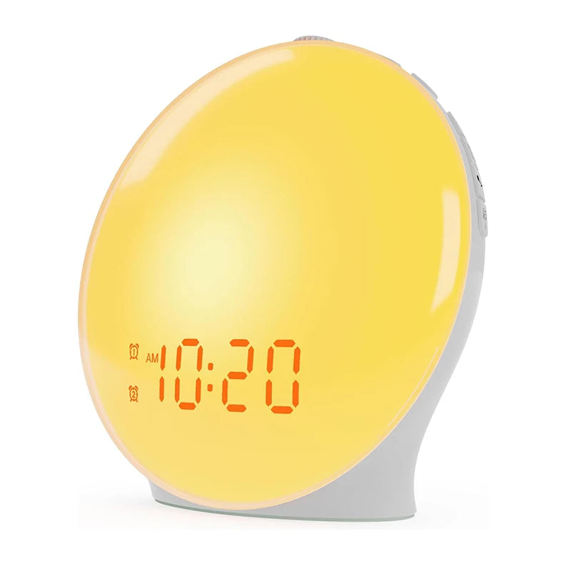 Wake Up Light Alarm Clock - Sunrise/Sunset Simulation