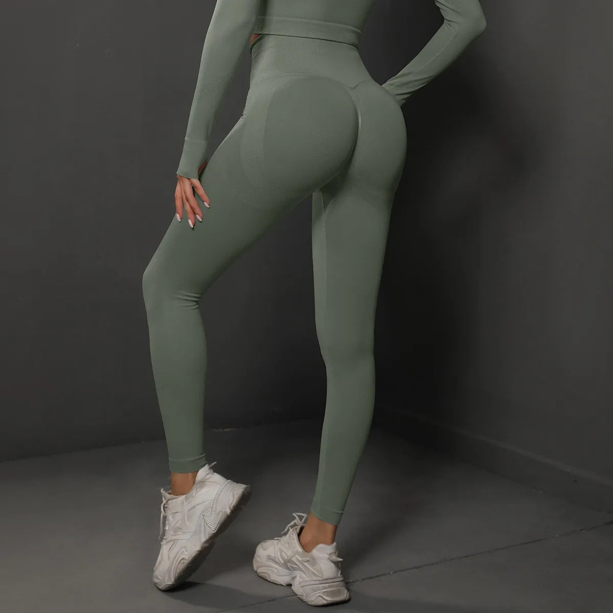 High Waist Yoga Leggings - "Try me"