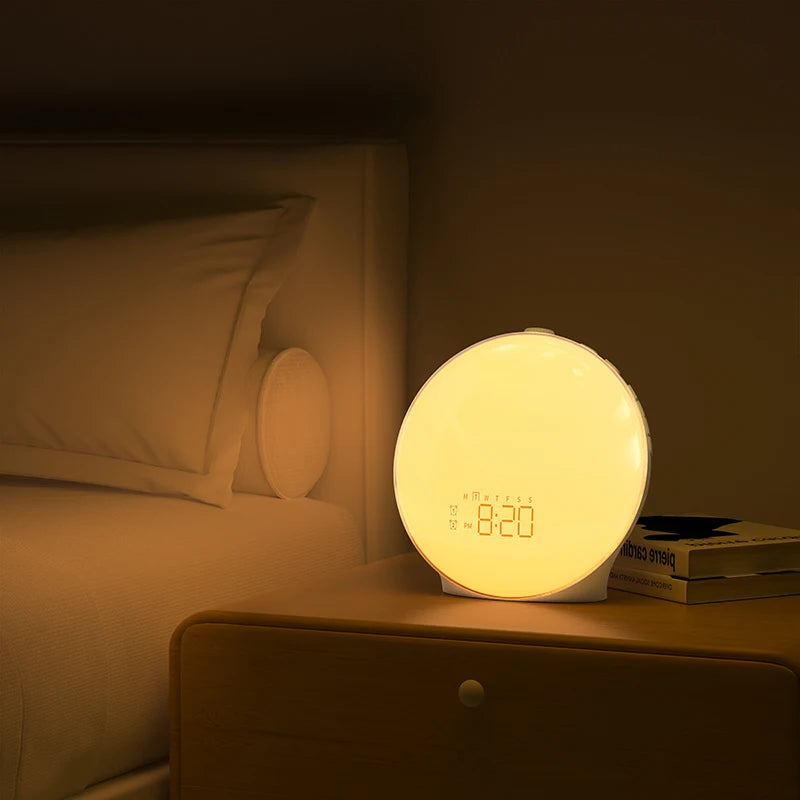 Wake Up Light Alarm Clock - Sunrise/Sunset Simulation