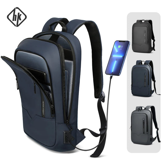 Waterproof Business Backpack for Men - 15.6 Inch Laptop Bag