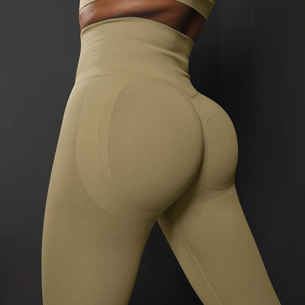 High Waist Yoga Leggings - "Try me"
